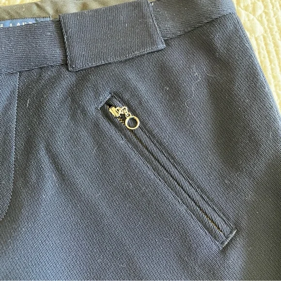 RARE EUC Ralph Lauren Blue Label navy wool equestrian style midi skirt